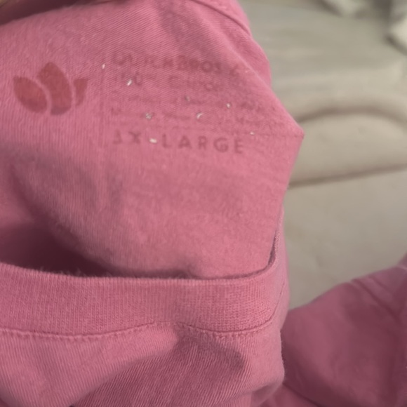 Dutch Bros Pink “Radiate Positivity” LARGE+XL Sun Front Pocket T DB - Picture 8 of 9